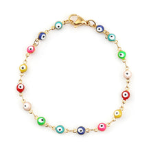 Load image into Gallery viewer, Rainbow Eye Anklet
