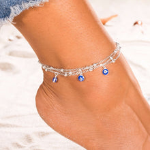 Load image into Gallery viewer, Gypsy Evil Eye Anklet
